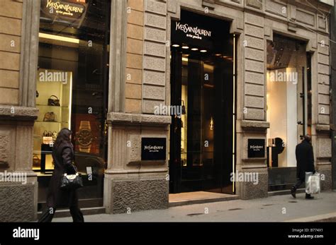 ysl stores milan.